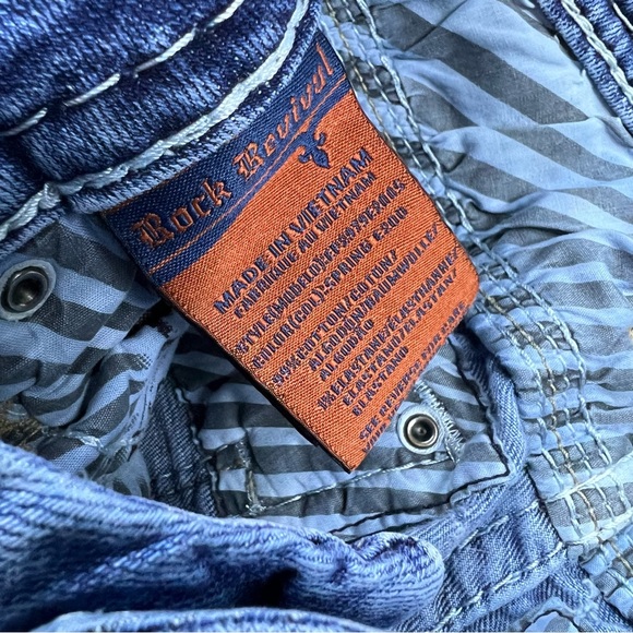 RARE Rock Revival Easy Boot Spring Jeans Size 26 - Picture 6 of 8